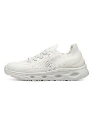 S.Oliver Sneakersy w kolorze białym rozmiar: 34. Białe trampki S.Oliver, bez wzorów, z materiału, bez zapięcia. Za 118.84 zł.