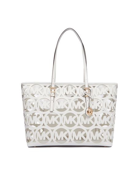 MICHAEL Michael Kors Torebka 30S6GQNT9O Biały. Białe torebki klasyczne MICHAEL Michael Kors, bez wzorów, ze skóry, bez dodatków. Za 834.99 zł.