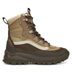 Trapery Vans. Brązowe trapery i śniegowce Vans, z gore-texu. Za 1,079.00 zł.