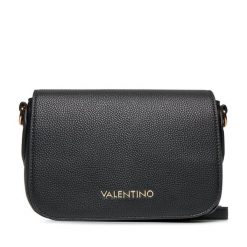 Torebka Valentino. Czarne listonoszki Valentino, bez wzorów, bez dodatków. Za 259.99 zł.