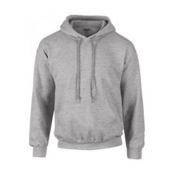 Sweatshirt Bluza z kapturem Gildan Dryblend ®. Szare bluzy GILDAN, s, bez wzorów, z bawełny, z kapturem. Za 119.95 zł.