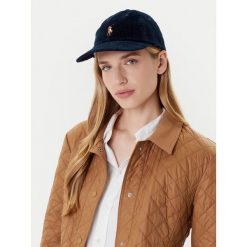 Czapka z daszkiem Polo Ralph Lauren. Niebieskie czapki Polo Ralph Lauren, bez wzorów. Za 399.99 zł.