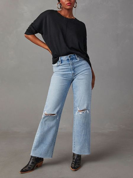 LA Angels Sweter w kolorze czarnym rozmiar: L. Czarne swetry LA Angels, l, bez wzorów, bez ramiączek. Za 126.99 zł.