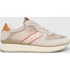Gant - Buty Linda. Brązowe obuwie sportowe GANT, z gumy, bez zapięcia. W wyprzedaży za 299.90 zł.