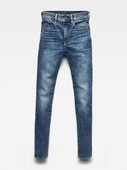 G-Star Dżinsy - Skinny fit - w kolorze niebieskim rozmiar: W29/L30. Niebieskie jeansy G-Star, l, z aplikacjami. Za 228.92 zł.