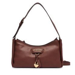 Torebka LOVE MOSCHINO. Brązowe torebki klasyczne Love Moschino, bez wzorów, bez dodatków. Za 949.99 zł.
