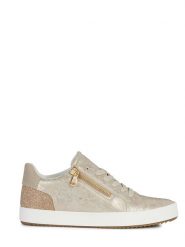 Geox Sneakersy "Blomiee" w kolorze złotym rozmiar: 41. Żółte trampki Geox, bez wzorów, z gumy, bez zapięcia. Za 206.42 zł.