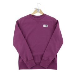 The North Face Bluza damska. Fioletowe bluzy The North Face, l, bez wzorów, bez kaptura. Za 127.76 zł.