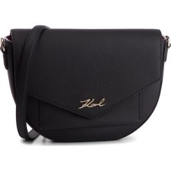 Torebka KARL LAGERFELD - 91KW3024 Black. Czarne listonoszki KARL LAGERFELD, bez wzorów, ze skóry, bez dodatków. W wyprzedaży za 679.00 zł.