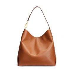 Torebka LAUREN RALPH LAUREN. Brązowe torebki klasyczne Lauren Ralph Lauren, bez wzorów, bez dodatków. Za 1,879.00 zł.