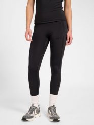 Damskie legginsy Hummel Prima. Czarne legginsy Hummel, l, bez wzorów, z materiału. Za 215.00 zł.