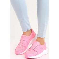 Różowe Buty Sportowe Peris. Czerwone obuwie sportowe Born2be, z materiału, bez zapięcia. Za 79.99 zł.
