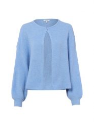 Opus Kardigan damski z wełną i moherem - Deriana Kobiety Sztuczne włókno niebieski marmurkowy, 36. Niebieskie kardigany Opus, bez wzorów, z dzianiny. Za 449.95 zł.