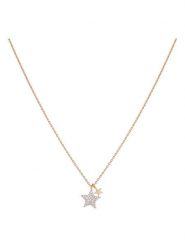 U.S. Polo Assn. Pozłacany naszyjnik z zawieszkami - dł. 40 cm rozmiar: onesize. Żółte naszyjniki U.S. Polo Assn., z kryształem, metalowe. Za 113.90 zł.