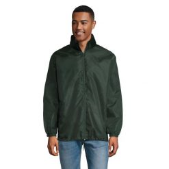 Kurtka Wiatrówka Unisex Dla Dorosłych. Czerwone kurtki sportowe SOL'S, s, bez wzorów, bez kaptura, trekkingowe. Za 86.99 zł.