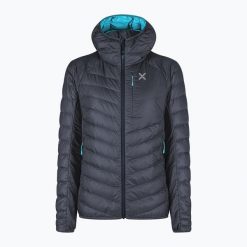 Kurtka damska Montura Pure Duvet. Niebieskie kurtki narciarskie MONTURA, bez wzorów, bez kaptura, narciarskie. Za 999.99 zł.