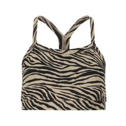 Biustonosz dla kobiet Athlecia Larissa. Brązowe bielizna sportowa Athlecia, bez zapięcia, na fitness i siłownię. Za 193.00 zł.