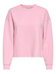 ONLY Bluza w kolorze jasnoróżowym rozmiar: XL. Różowe bluzy Only, xl, bez wzorów, bez kaptura. Za 82.99 zł.