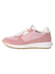 Tamaris Sneakersy w kolorze jasnoróżowym rozmiar: 40. Różowe trampki Tamaris, bez wzorów, bez zapięcia. Za 69.91 zł.