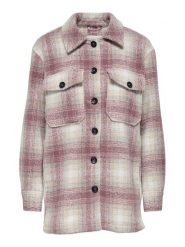 ONLY Kurtka przejściowa Catja 15360171 Różowy Loose Fit. Czerwone kurtki Only, l, bez wzorów, z syntetyku, bez kaptura. Za 279.99 zł.