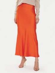 Imperial Spódnica maxi GHN4HBA Pomarańczowy Regular Fit. Brązowe spódnice Imperial, xs, bez wzorów, z syntetyku, maxi. Za 339.99 zł.