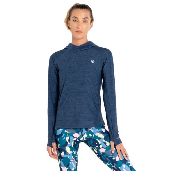 Damska Bluza Z Kapturem Sprint Cty. Niebieskie bluzy Dare 2b, s, bez wzorów, z bawełny, z kapturem. Za 79.99 zł.