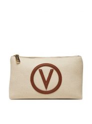 Valentino Kosmetyczka VBE7QO513CAN Kremowy. Białe kufry i kosmetyczki Valentino, bez wzorów, z materiału, bez dodatków. Za 129.99 zł.