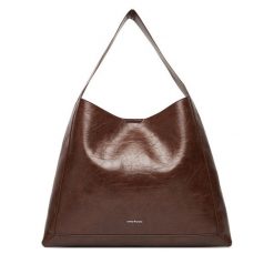 Torebka GINO ROSSI. Brązowe torebki klasyczne Gino Rossi, bez wzorów, bez dodatków. Za 299.99 zł.