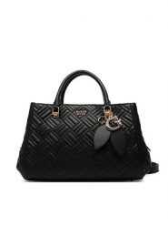 Guess Torebka Sally HWQG99 21060 Czarny. Czarne torebki klasyczne Guess, z aplikacjami, ze skóry, bez dodatków. Za 749.99 zł.