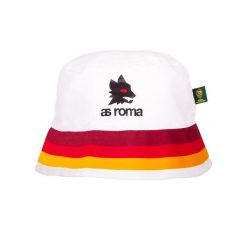 Kapelusz wędkarza dla dorosłych - Listy AS Roma - Biały. Białe kapelusze COPA FOOTBALL, bez wzorów. Za 126.73 zł.