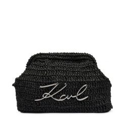 Torebka KARL LAGERFELD. Czarne kopertówki KARL LAGERFELD, bez wzorów, bez dodatków. Za 549.99 zł.