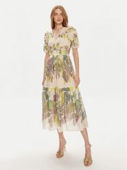 TWINSET Sukienka letnia 241TT2441 Kolorowy Loose Fit. Sukienki Twinset, na lato, bez wzorów, z bawełny, bez kołnierzyka, bez ramiączek. Za 2,009.00 zł.