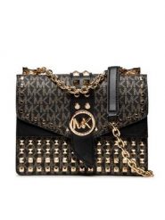 Torebka MICHAEL Michael Kors. Czarne torebki klasyczne MICHAEL Michael Kors, bez wzorów, bez dodatków. Za 1,779.00 zł.