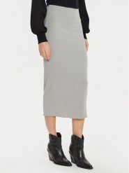 Brave Soul Spódnica ołówkowa LSKJ-272YEMIGRY Szary Slim Fit. Szare spódnice Brave Soul, s, bez wzorów, z syntetyku, ołówkowe. Za 49.99 zł.