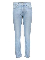 Pepe Jeans Dżinsy - Slim fit - w kolorze błękitnym rozmiar: W29/L30. Niebieskie jeansy Pepe Jeans, l, z aplikacjami. Za 145.26 zł.