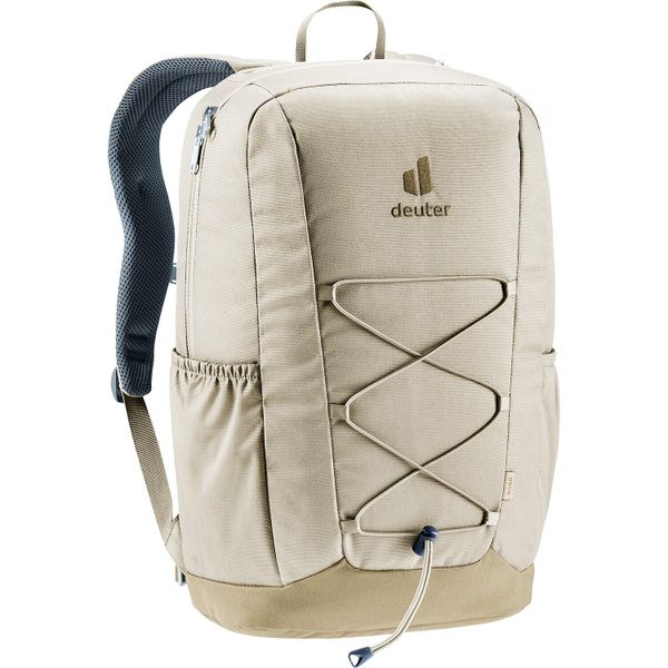 Plecak miejski Deuter Gogo - bone/desert. Brązowe plecaki Deuter, bez wzorów. Za 251.99 zł.
