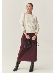 TATUUM Sweter w kolorze białym rozmiar: L. Białe swetry Tatuum, l, bez wzorów, bez ramiączek. Za 122.09 zł.