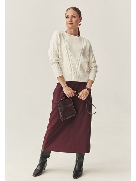 TATUUM Sweter w kolorze białym rozmiar: M. Białe swetry Tatuum, m, bez wzorów, bez ramiączek. Za 132.05 zł.