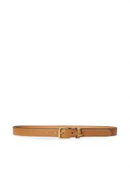 LAUREN RALPH LAUREN Pasek Damski 412968763003 Brązowy. Brązowe paski Lauren Ralph Lauren, bez wzorów, ze skóry. Za 289.99 zł.