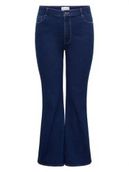 ONLY Carmakoma Dżinsy - Skinny fit - w kolorze granatowym rozmiar: 46/L32. Niebieskie jeansy Only Carmakoma, l, bez wzorów. Za 96.60 zł.