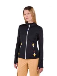 Bluza Rossignol JCC damska Climi JKT czarna. Czarne bluzy Rossignol, m, bez wzorów, z elastanu, bez kaptura. Za 1,059.00 zł.