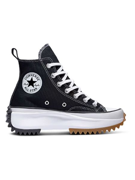 Converse Sneakersy "Run Star Hike" w kolorze czarnym rozmiar: 38,5. Czarne trampki Converse, bez wzorów, za kostkę, bez zapięcia. Za 344.95 zł.