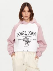 Karl Kani Bluza Street Academy 61210024 Różowy Loose Fit. Czerwone bluzy Karl Kani, xs, bez wzorów, z bawełny, bez kaptura. Za 149.99 zł.