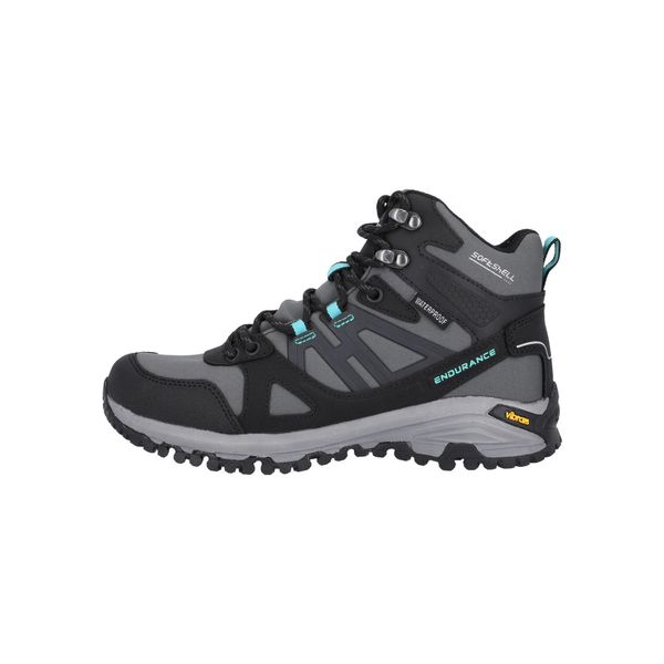 Damskie buty trekkingowe Endurance Museu Vibram WP. Niebieskie trekkingi ENDURANCE, z materiału, trekkingowe. Za 413.50 zł.