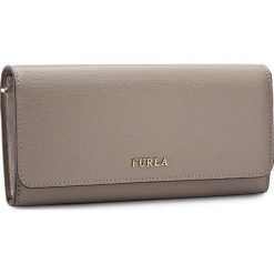 Duży Portfel Damski FURLA - Babylon 871072 P PS12 B30 Sabbia. Szare portfele Furla, bez wzorów, ze skóry. W wyprzedaży za 399.00 zł.