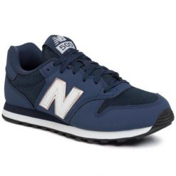 NEW BALANCE GW500HHD Granatowy. Niebieskie obuwie sportowe New Balance, ze skóry ekologicznej, bez zapięcia. Za 249.99 zł.