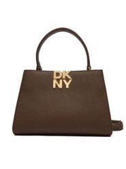 DKNY Torebka Foster R52D1L93 Brązowy. Brązowe torebki klasyczne DKNY, bez wzorów, ze skóry, bez dodatków. Za 1,099.00 zł.
