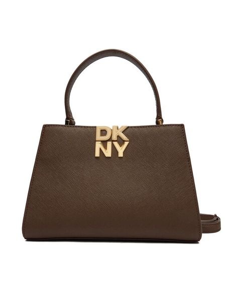 DKNY Torebka Foster R52D1L93 Brązowy. Brązowe torebki klasyczne DKNY, bez wzorów, ze skóry, bez dodatków. Za 1,099.00 zł.