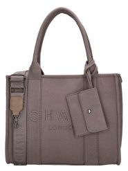 Charm Torebka w kolorze szarym - 34 x 27 x 15 cm rozmiar: onesize. Szare torby na ramię Charm, bez wzorów, z materiału, na ramię, bez dodatków. Za 166.10 zł.