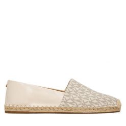 Espadryle MICHAEL Michael Kors. Białe espadryle MICHAEL Michael Kors, bez wzorów, bez obcasa, bez zapięcia. Za 529.99 zł.